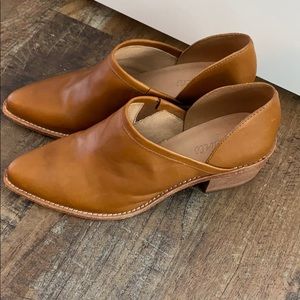 Madewell low cut booties - English Saddle -Size 9